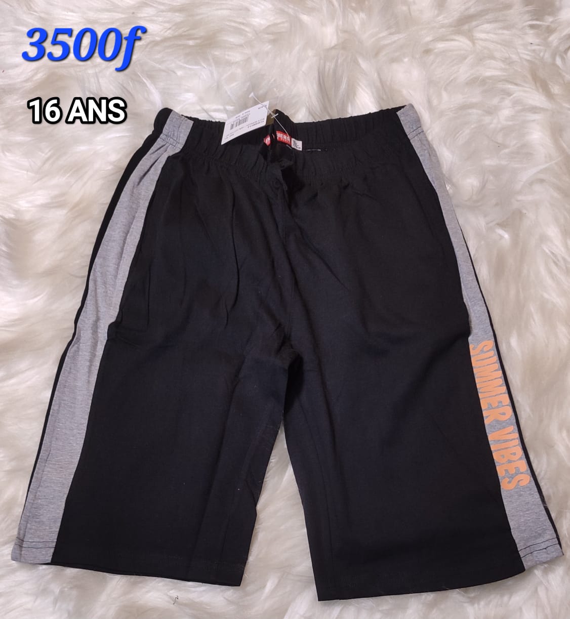 Summer Vibes Noir et Gris (16 ans)