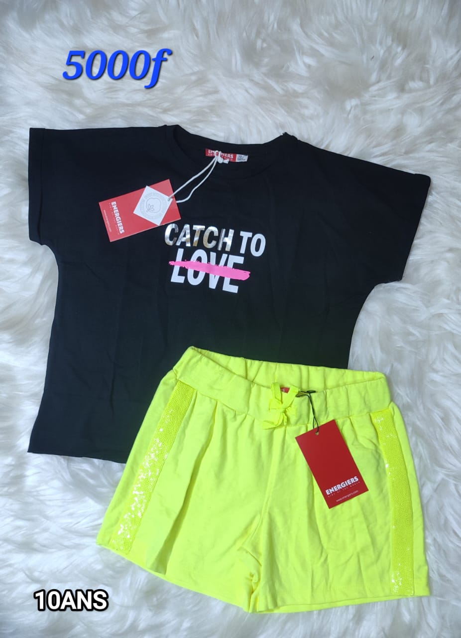 Ensemble Complet : Culotte & Haut – 10 ans